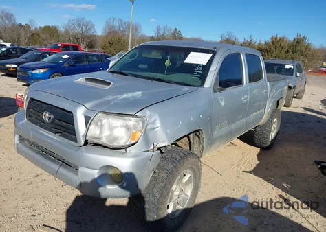 2005 Toyota Tacoma Base V6 z USA, uszkodzony, nr VIN 5TELU42N75Z114800